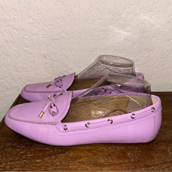 Talbots Becca Tie Soft Pebble Leather Slip On  Loafer Shoes - Picture 5 of 8